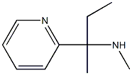 2-Methylamino-2-(2-pyridyl)-butane Structure