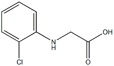 D(-)O-CHLORO-PHENYLGLYCINE 化学構造式