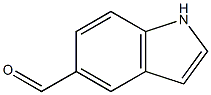 INDOLE-5-FORMALDEHYDE 结构式