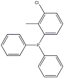 METHYLTRIPHENYLPHOSPHINE CHLORIDE Structure