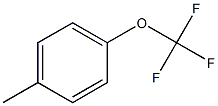 P-METHYL-TRIFLUOROMETHOXYBENZENE Struktur