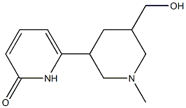 6-[5-(hydroxymethyl)-1-methyl-3-piperidyl]-1H-pyridin-2-one