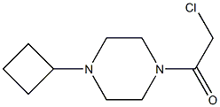 1-(CHLOROACETYL)-4-CYCLOBUTYLPIPERAZINE Structure