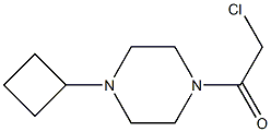 1-(CHLOROACETYL)-4-CYCLOBUTYLPIPERAZINE Struktur