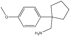 1-[1-(4-METHOXYPHENYL)CYCLOPENTYL]METHANAMINE