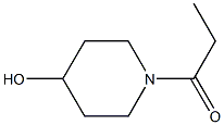 1-PROPIONYLPIPERIDIN-4-OL Struktur