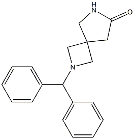 2-BENZHYDRYL-2,6-DIAZA-SPIRO[3.4]OCTAN-7-ONE Structure