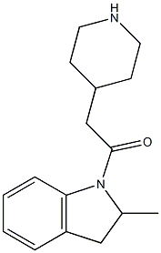  2-METHYL-1-(PIPERIDIN-4-YLACETYL)INDOLINE