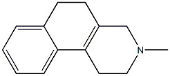 3-METHYL-1,2,3,4,5,6-HEXAHYDROBENZO[F]ISOQUINOLINE,,结构式