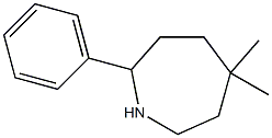 5,5-DIMETHYL-2-PHENYLAZEPANE Struktur