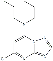 5-CHLORO-N,N-DIPROPYL[1,2,4]TRIAZOLO[1,5-A]PYRIMIDIN-7-AMINE|