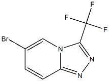 6-BROMO-3-TRIFLUOROMETHYL-1,2,3-TRIAZOLO[4,3-A]PYRIDINE 化学構造式