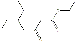 ETHYL 5-ETHYL-3-OXOHEPTANOATE Structure