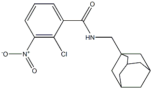 N-(ADAMANTAN-1-YLMETHYL)-2-CHLORO-3-NITROBENZAMIDE