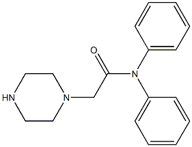  N,N-DIPHENYL-2-PIPERAZIN-1-YLACETAMIDE