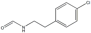 N-[2-(4-CHLOROPHENYL)ETHYL]FORMAMIDE 化学構造式