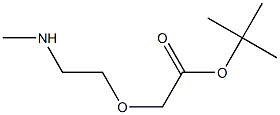 TERT-BUTYL [2-(METHYLAMINO)ETHOXY]ACETATE,,结构式