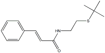 N1-[2-(tert-butylthio)ethyl]-3-phenylacrylamide