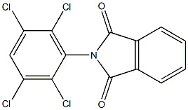 2-(2,3,5,6-tetrachlorophenyl)isoindoline-1,3-dione Struktur