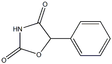 5-phenyl-1,3-oxazolane-2,4-dione 结构式