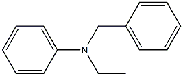 N-benzyl-N-ethyl-N-phenylamine Struktur