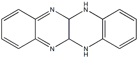 5,5a,11a,12-tetrahydroquinoxalino[2,3-b]quinoxaline 结构式