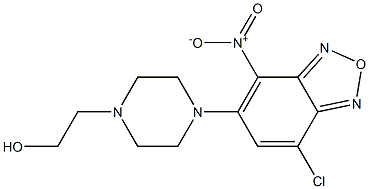 2-[4-(7-chloro-4-nitro-2,1,3-benzoxadiazol-5-yl)piperazino]-1-ethanol