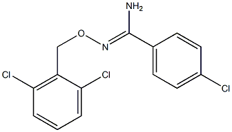 O1-(2,6-dichlorobenzyl)-4-chlorobenzene-1-carbohydroximamide|
