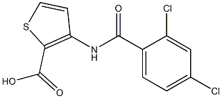 3-[(2,4-dichlorobenzoyl)amino]thiophene-2-carboxylic acid