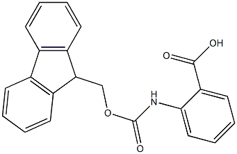 2-{[(9H-9-fluorenylmethoxy)carbonyl]amino}benzoic acid 结构式