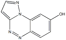 benzo[e]pyrazolo[5,1-c][1,2,4]triazin-8-ol,,结构式