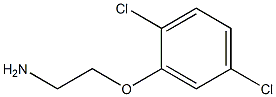 2-(2,5-dichlorophenoxy)-1-ethanamine Struktur