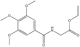 ethyl 2-[(3,4,5-trimethoxybenzoyl)amino]acetate