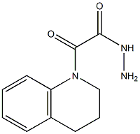 2-oxo-2-(1,2,3,4-tetrahydroquinolin-1-yl)ethanohydrazide Struktur