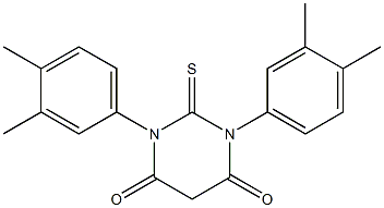 1,3-di(3,4-dimethylphenyl)-2-thioxohexahydropyrimidine-4,6-dione