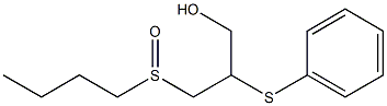 3-(butylsulfinyl)-2-(phenylsulfanyl)-1-propanol