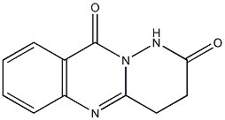 2,3,4,10-tetrahydro-1H-pyridazino[6,1-b]quinazoline-2,10-dione 化学構造式