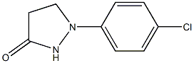 1-(4-chlorophenyl)pyrazolidin-3-one Struktur