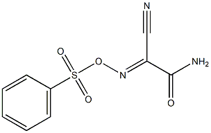 2-amino-2-oxo-N-[(phenylsulfonyl)oxy]ethanimidoyl cyanide