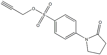 prop-2-ynyl 4-(2-oxotetrahydro-1H-pyrrol-1-yl)benzene-1-sulfonate
