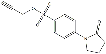 prop-2-ynyl 4-(2-oxotetrahydro-1H-pyrrol-1-yl)benzene-1-sulfonate|