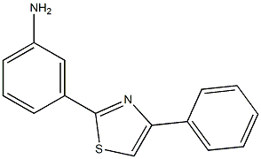 3-(4-phenyl-1,3-thiazol-2-yl)phenylamine