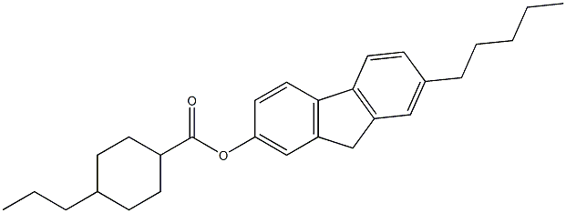 7-pentyl-9H-fluoren-2-yl 4-propylcyclohexane-1-carboxylate