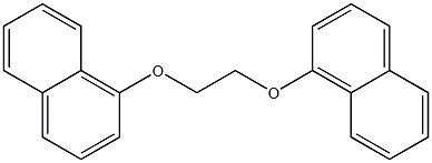 1-[2-(1-naphthyloxy)ethoxy]naphthalene Structure