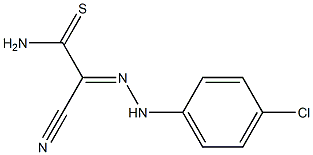  2-[2-(4-chlorophenyl)hydrazono]-2-cyanoethanethioamide