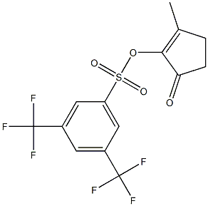 2-methyl-5-oxocyclopent-1-enyl 3,5-di(trifluoromethyl)benzene-1-sulfonate