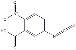 5-isothiocyanato-2-nitrobenzoic acid,,结构式