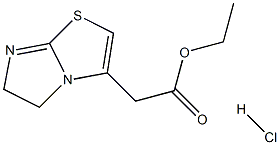 ethyl 2-(5,6-dihydroimidazo[2,1-b][1,3]thiazol-3-yl)acetate hydra chloride