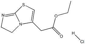  ethyl 2-(5,6-dihydroimidazo[2,1-b][1,3]thiazol-3-yl)acetate hydra chloride