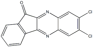 7,8-dichloro-11H-indeno[1,2-b]quinoxalin-11-one Structure